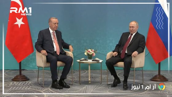 الرئيس أردوغان يلتقي نظيره الروسي بوتين على هامش قمة منظمة شنغهاي للتعاون في كازاخستان